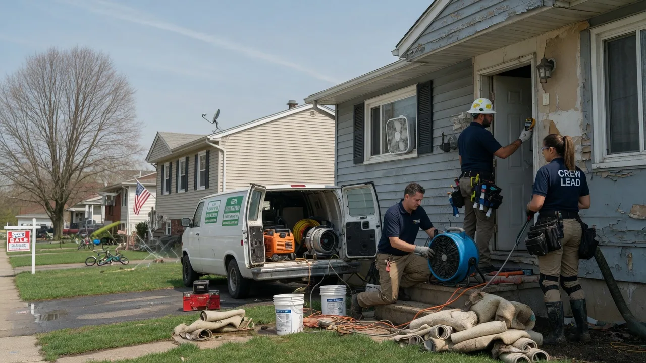 Flood Cleanup in Perryville, AR near me