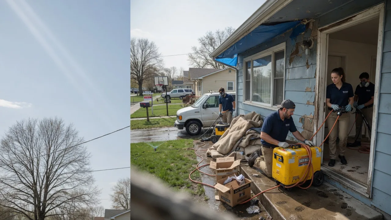 Basement Flood Cleanup in Perryville, AR near me